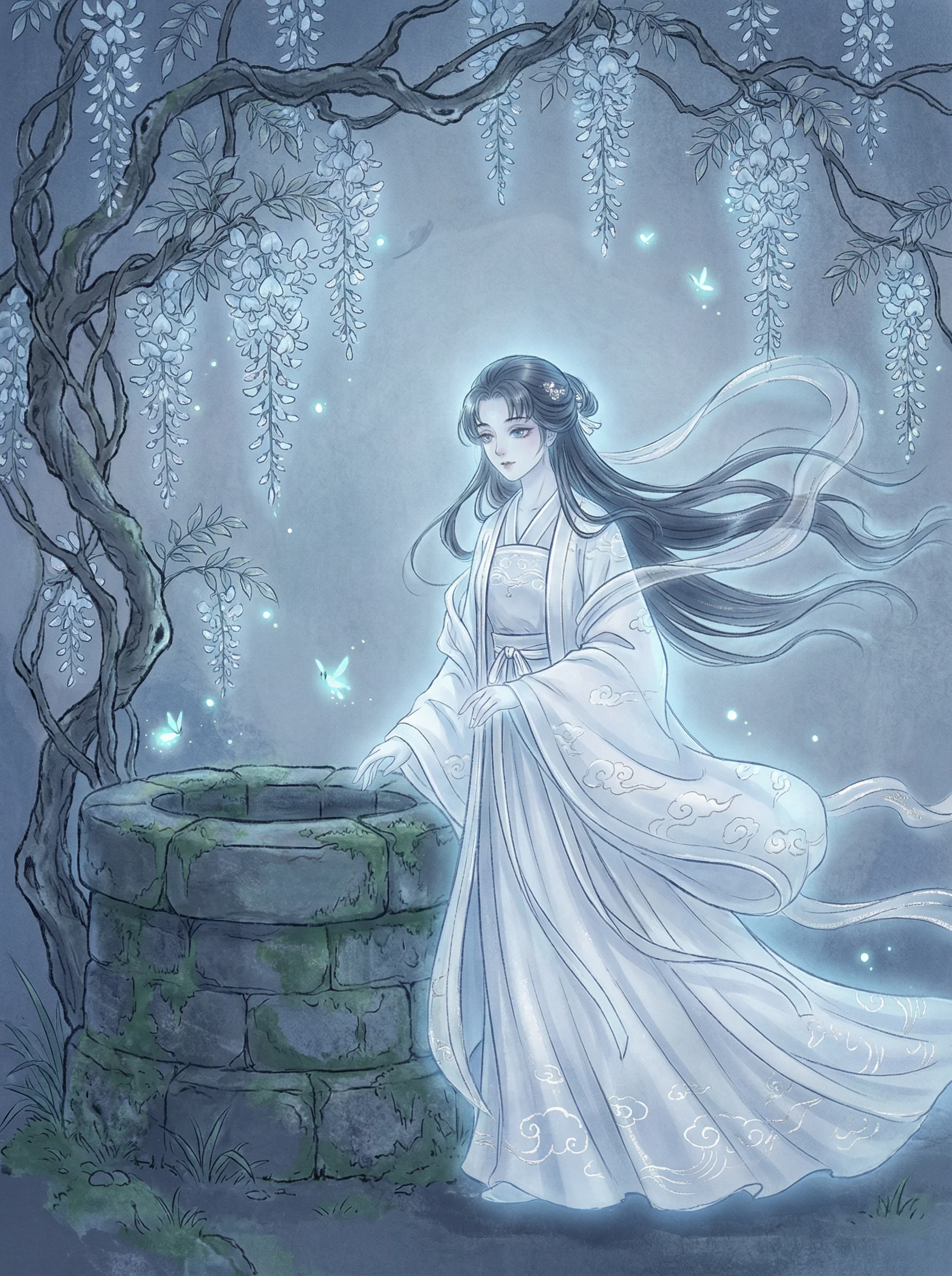 聂小倩 - 古典武侠电影 聊斋女鬼动漫角色